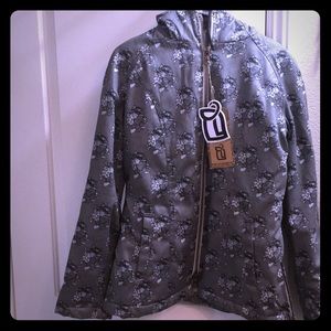 Hemp hoodlamb jacket